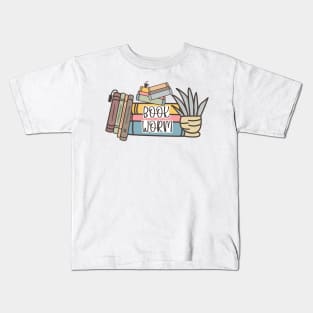 Book Worm World Book Day for Book Lovers Library Reading Kids T-Shirt